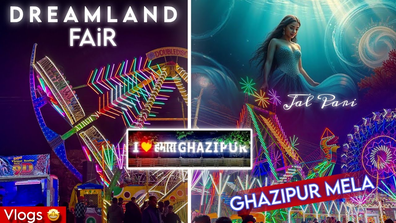 Ghazipur ka mela 2025 | Gazipur ka mela dikhao | Ghazipur city mela | Ghazipur mela me jalpari