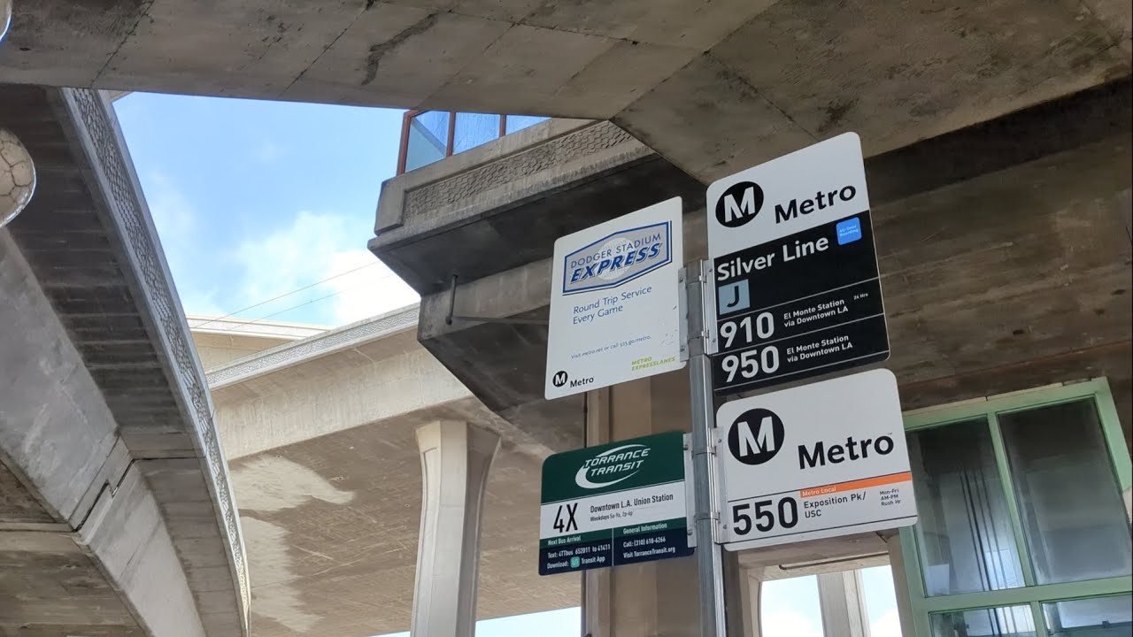 Metro ride to Dodger Stadium on game day