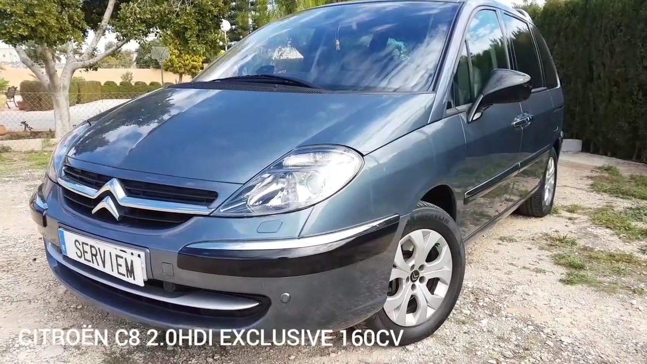 Citroën c8 2.0Hdi exclusive 160cv