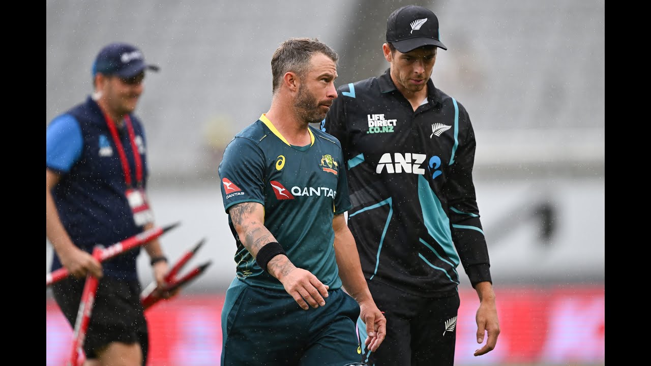 Australia Win Shortened Match | SHORT HIGHLIGHTS | BLACKCAPS v Australia | T20I 3, Eden Park