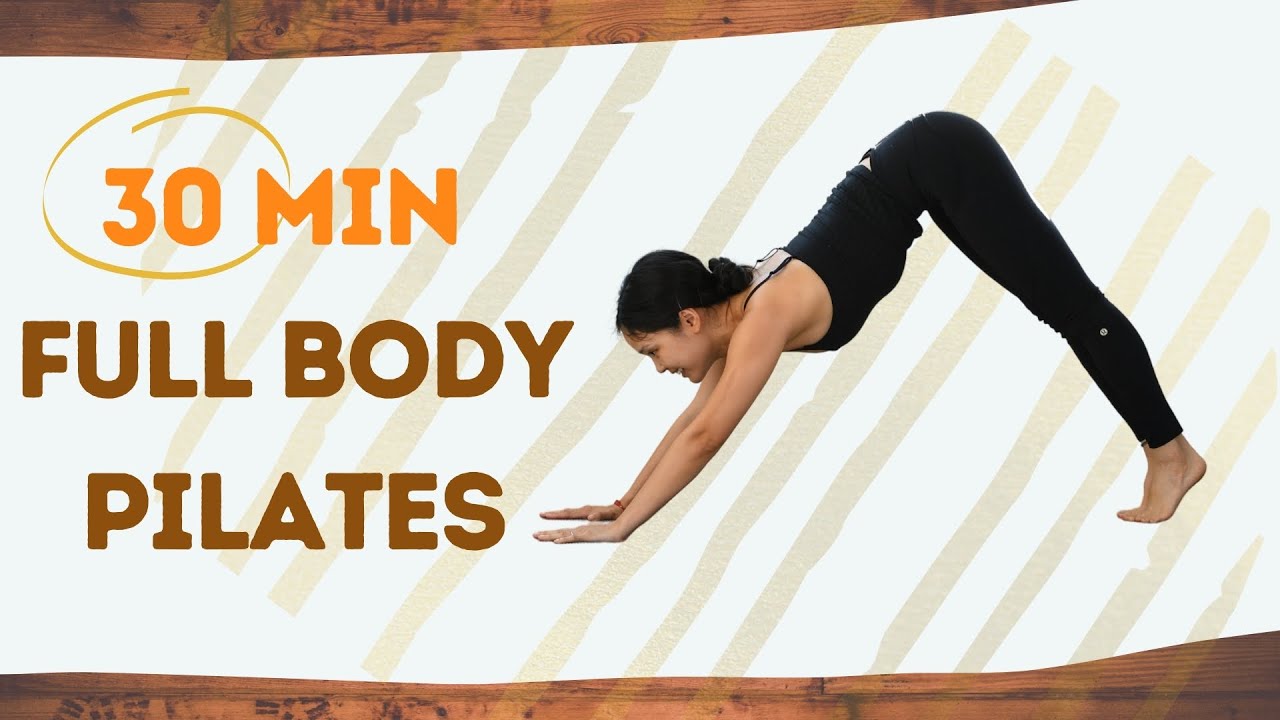 30 MIN FULL BODY PILATES WORKOUT | Including Warm-up & Cool Down #21067