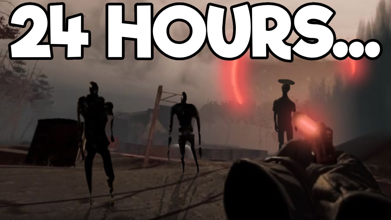 I survived 24 HOURS in Into the Radius…