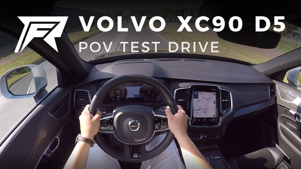 2018 Volvo XC90 D5 - POV Test Drive (no talking, pure driving)
