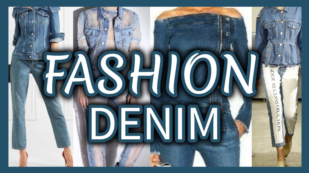 FASHION DENIM 2022/ NUEVOS DISEÑOS de ROPA de MEZCLILLA/ MODA JEANS NOVEDADES DENIM/ MODA DENIM 2022