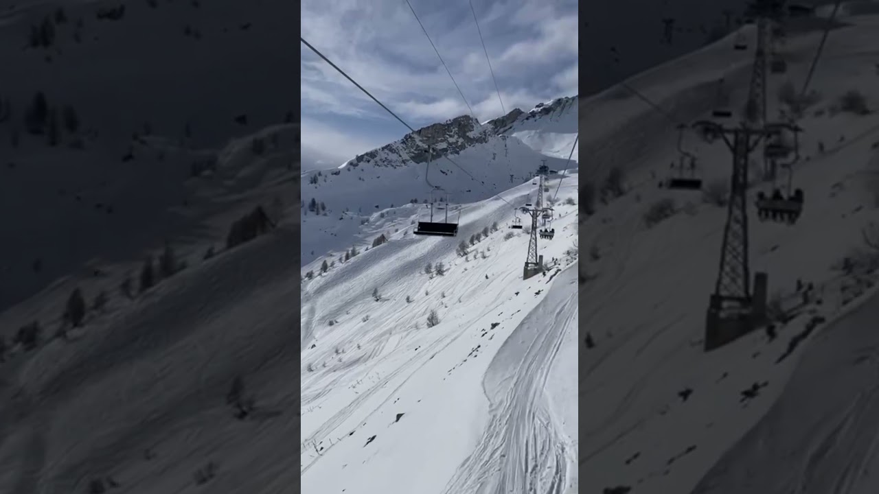 Beautiful view of the Swiss alps😌⛰️