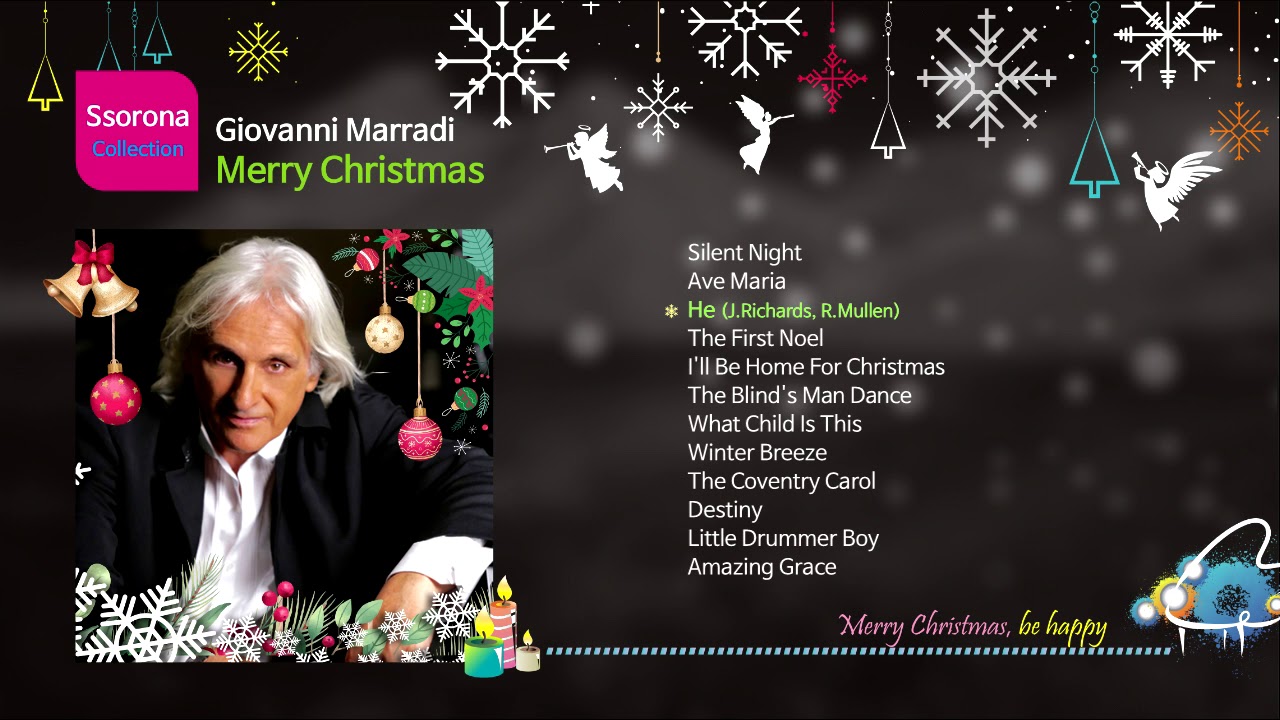 B-210 Giovanni Marradi [Merry Christmas].....LP Style 12 Tracks