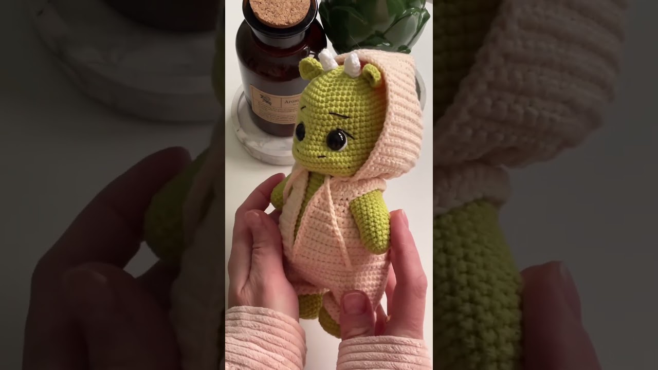 DIY Амигуруми Дракон 
