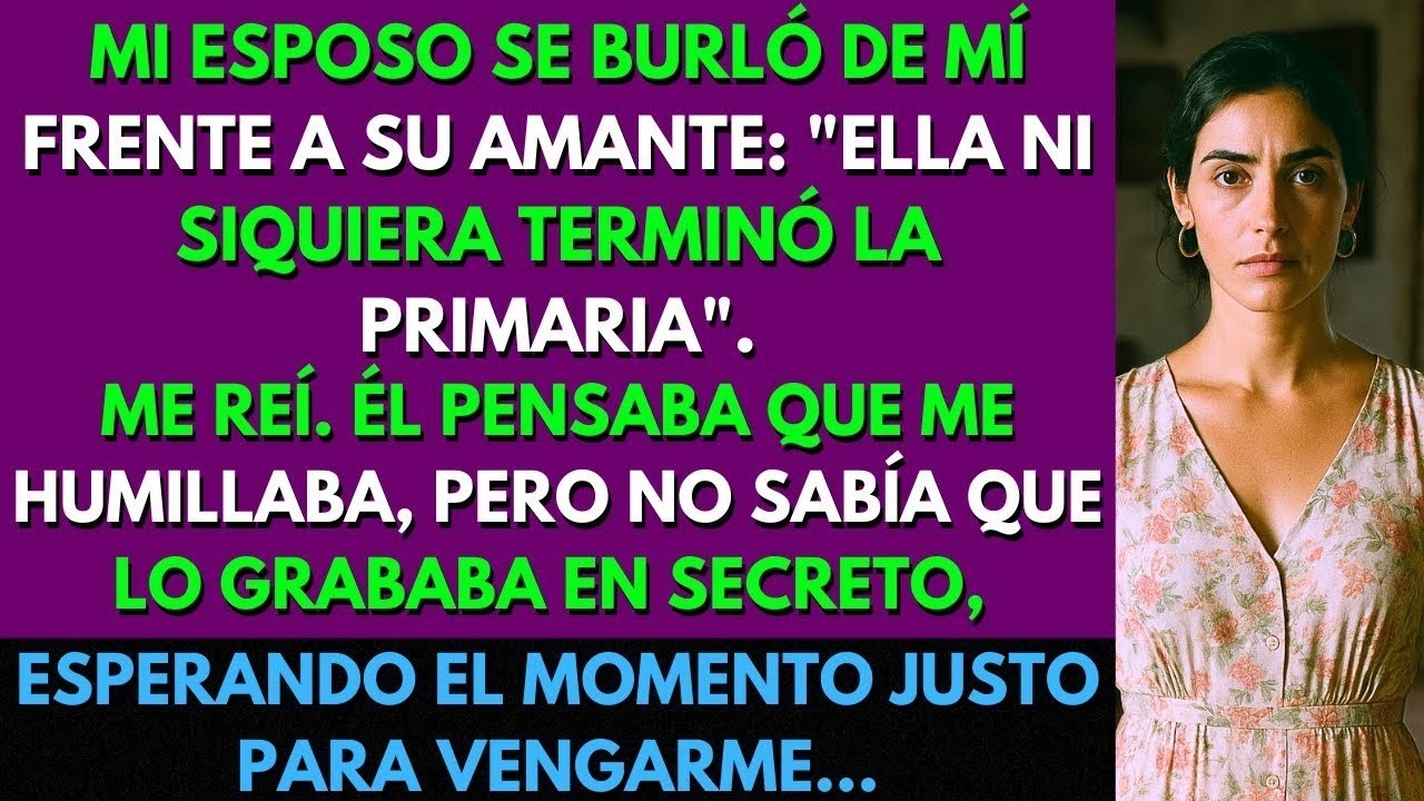 Mi Suegra Le Enseñó a Mi Hijo a Llamar 'Mamá' a La Amante Grabé Todo Para El Juez.