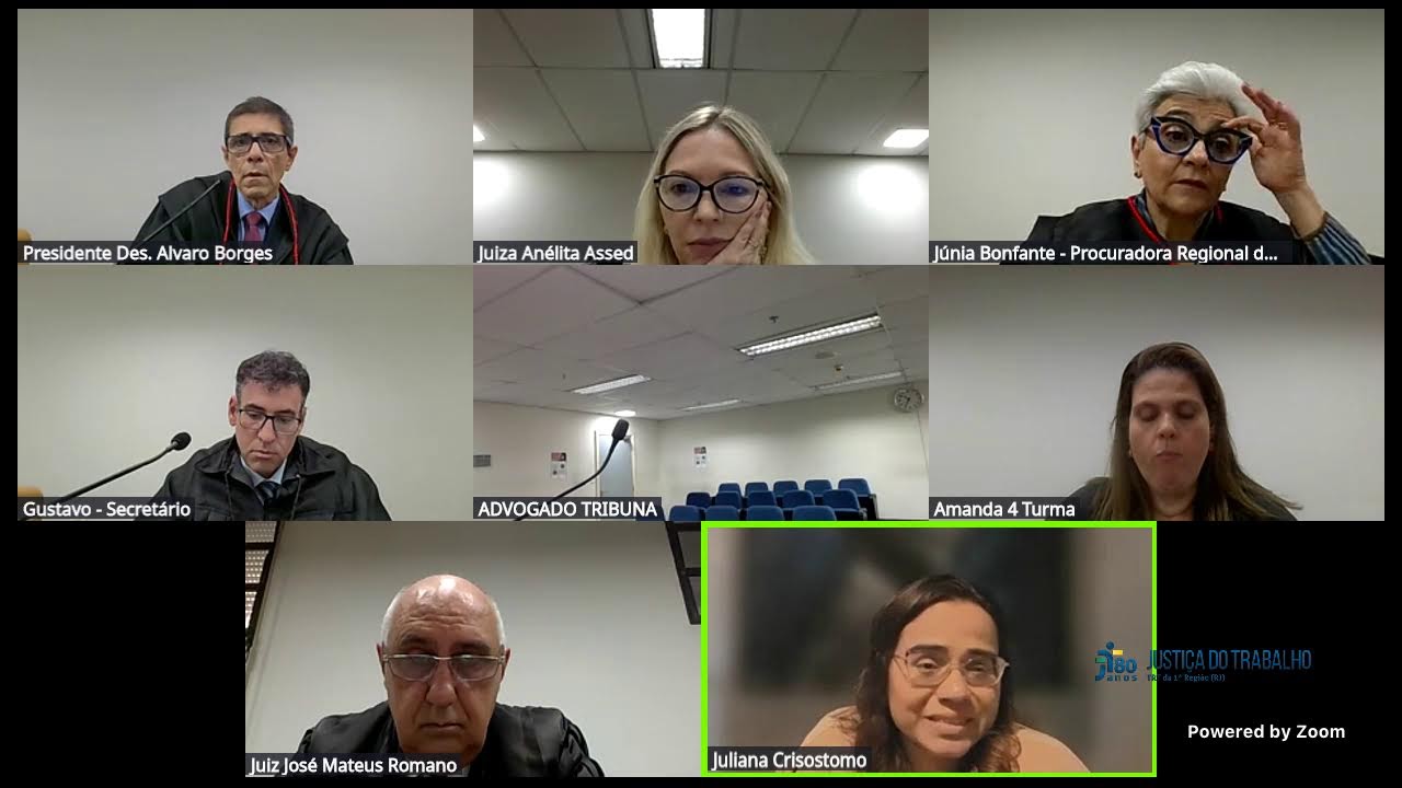 Sessão da 4ª Turma de 23/09/25 - TRT1