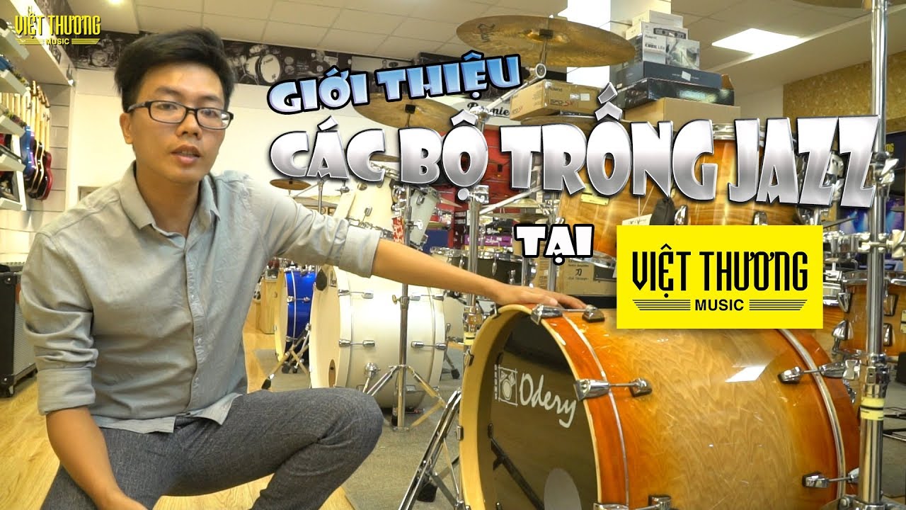 Giới thiệu các bộ trống jazz tại Việt Thương Music | Pearl và Odery