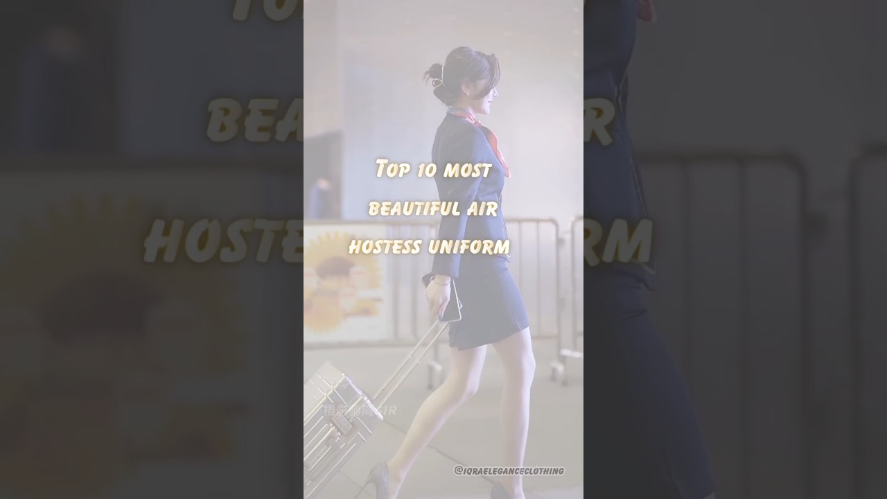 Top 10 most beautiful air hostess uniform 💫❤️#foryou #trending #unfrezzmyaccount