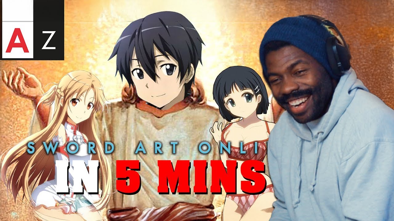 Sword Art Online за 5 минут | Реакция The Chill Zone