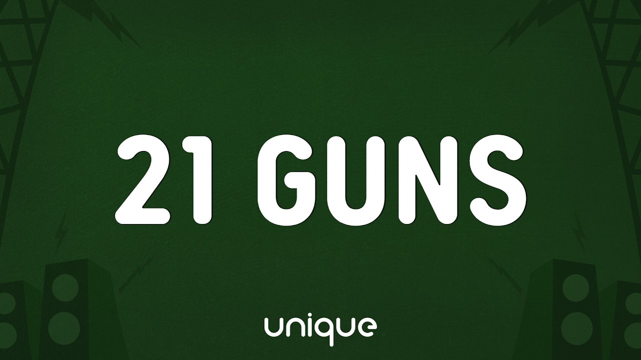 Green Day - 21 Guns (Lyrics)