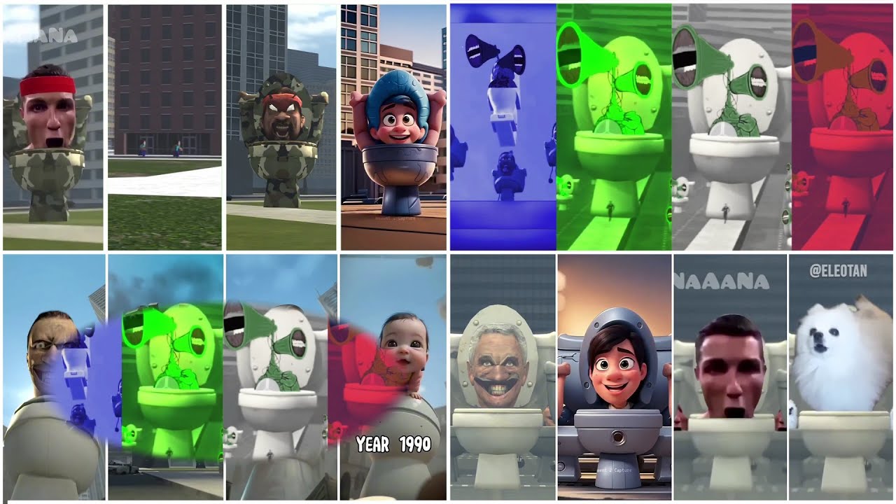 SKIBIDI TOILET MEGA BATTLE 🚽🔥NEW