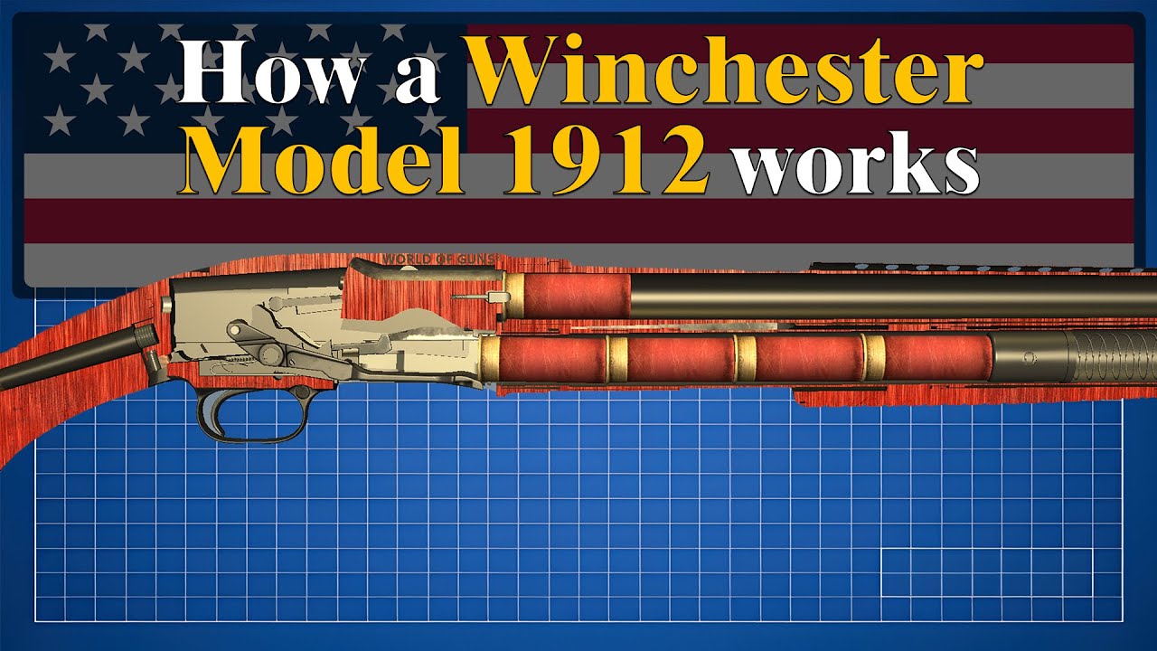 How a Winchester Model 1912 works | World of Guns