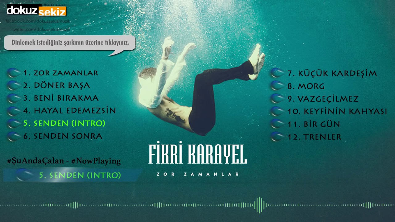 Fikri Karayel  - Senden Intro (Official Audio)