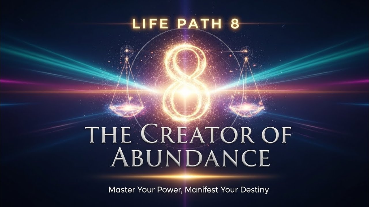 LIFE PATH 8 &mdash; You Were Born to Lead | The Power, Karma & Purpose of Abundance