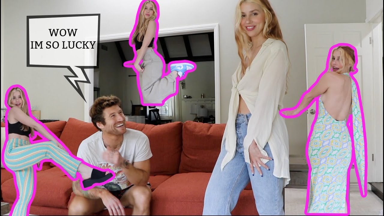 Boyfriend Rates My Outfits | Summer Clothing Haul