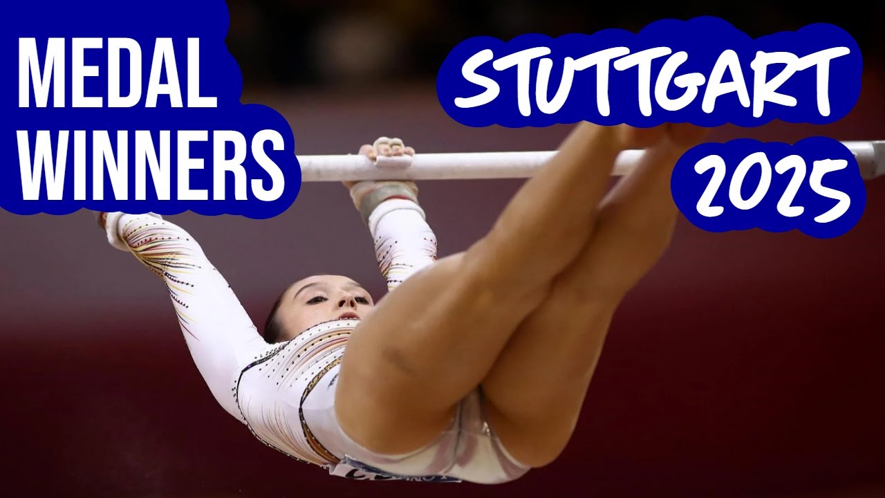 Gymnastics 2025 DTB Pokal - Stuttgart Medal Winners