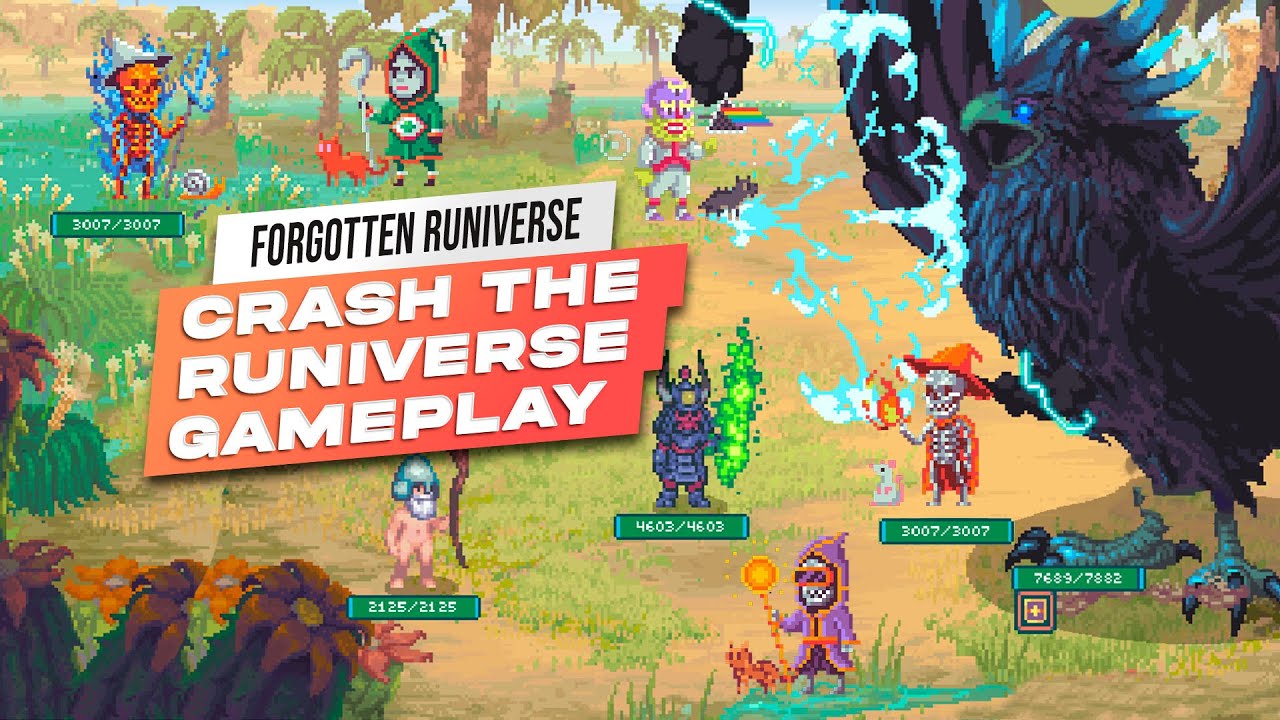 Forgotten Runiverse - Crash the Runiverse Gameplay | MMORPG