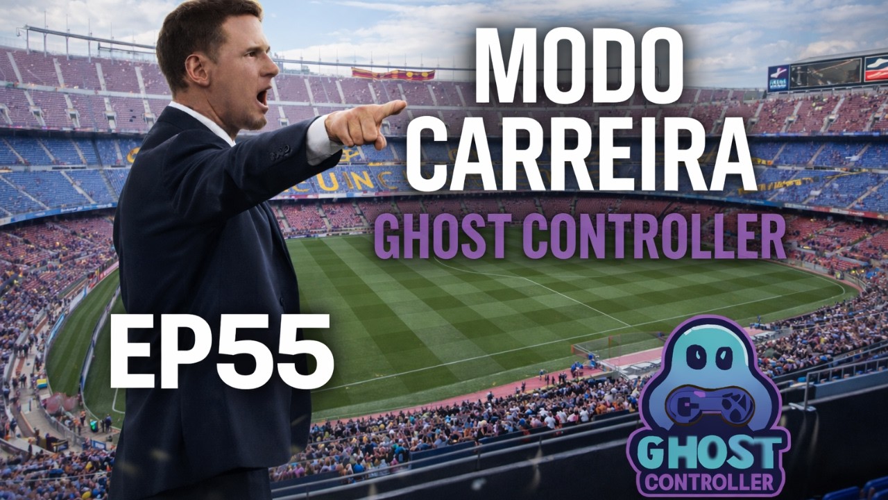 CHEGOU O DIA DE SEGUIR UM NOVO CAMINHO | FC26 MODO CARREIRA TREINADOR – GHOST CONTROLLER #EPI55