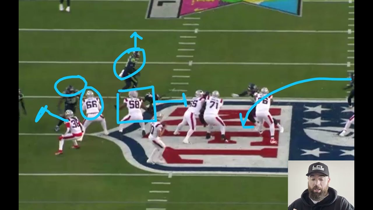 New England Patriots give up 7 sacks in the Super Bowl!