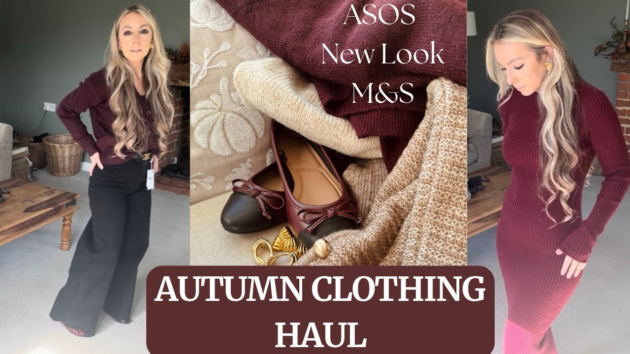AUTUMN CLOTHING HAUL 2024 | ASOS | NEW LOOK | M&S | MULBERRY TONES