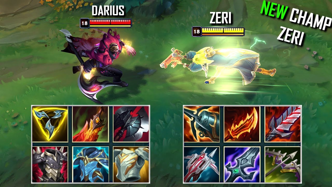 ZERI vs DARIUS FULL BUILD FIGHTS & Best Moments!