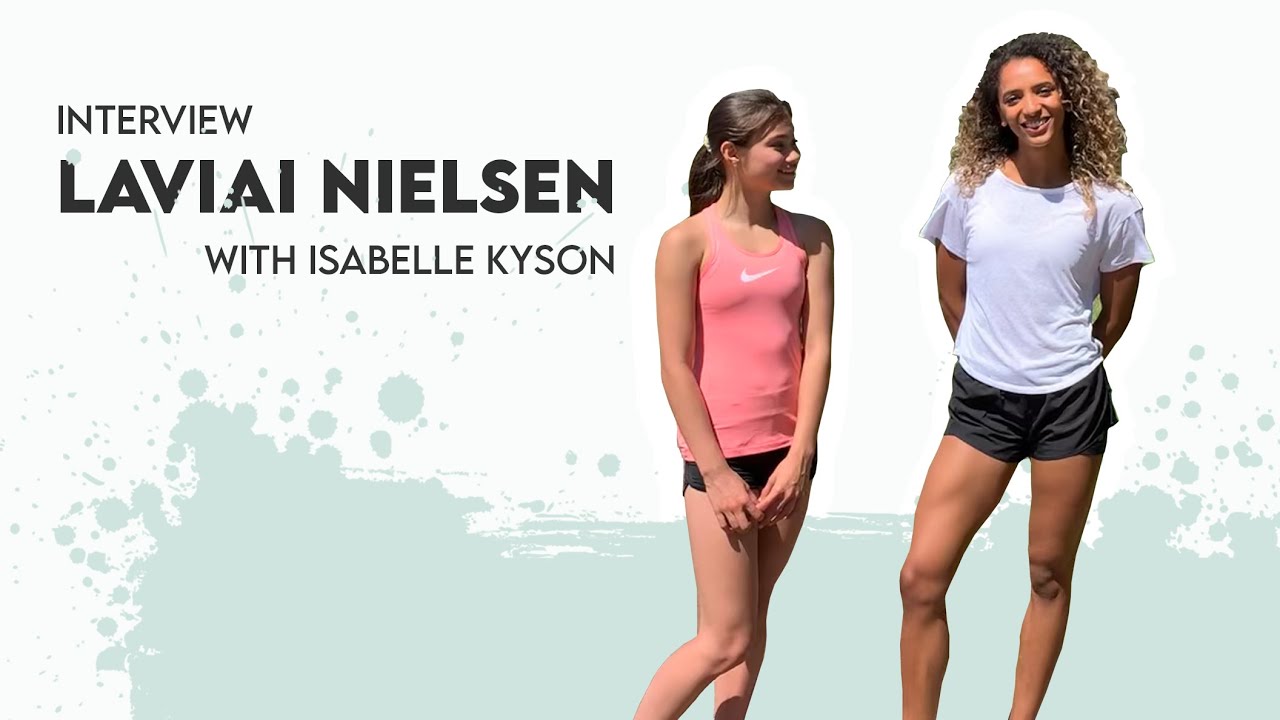 Isabelle Kyson with 400m British Champion Laviai Nielsen