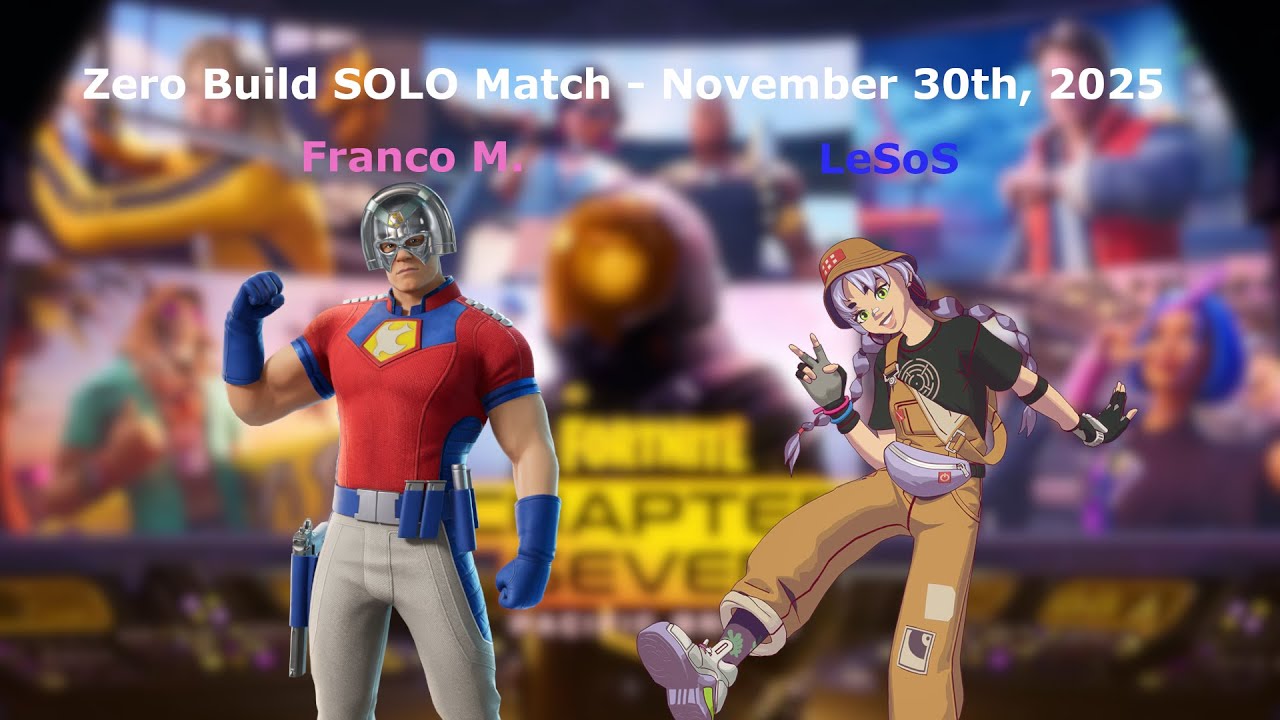 Time to bring the peace to this new place - ZB DUOS Match ft LeSoS - November 30th, 2025