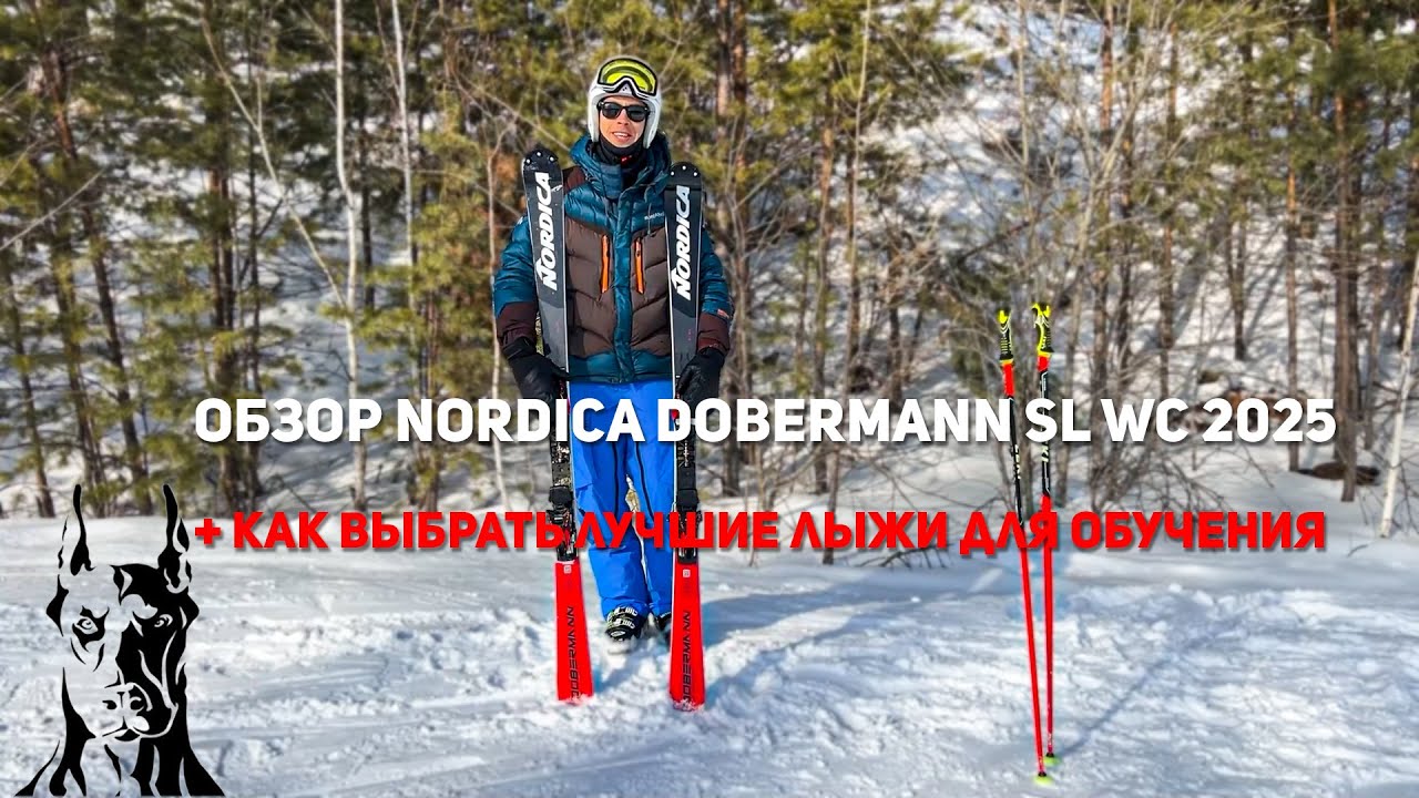Как выбрать горные лыжи + обзор Nordica Dobermann SL WC 25