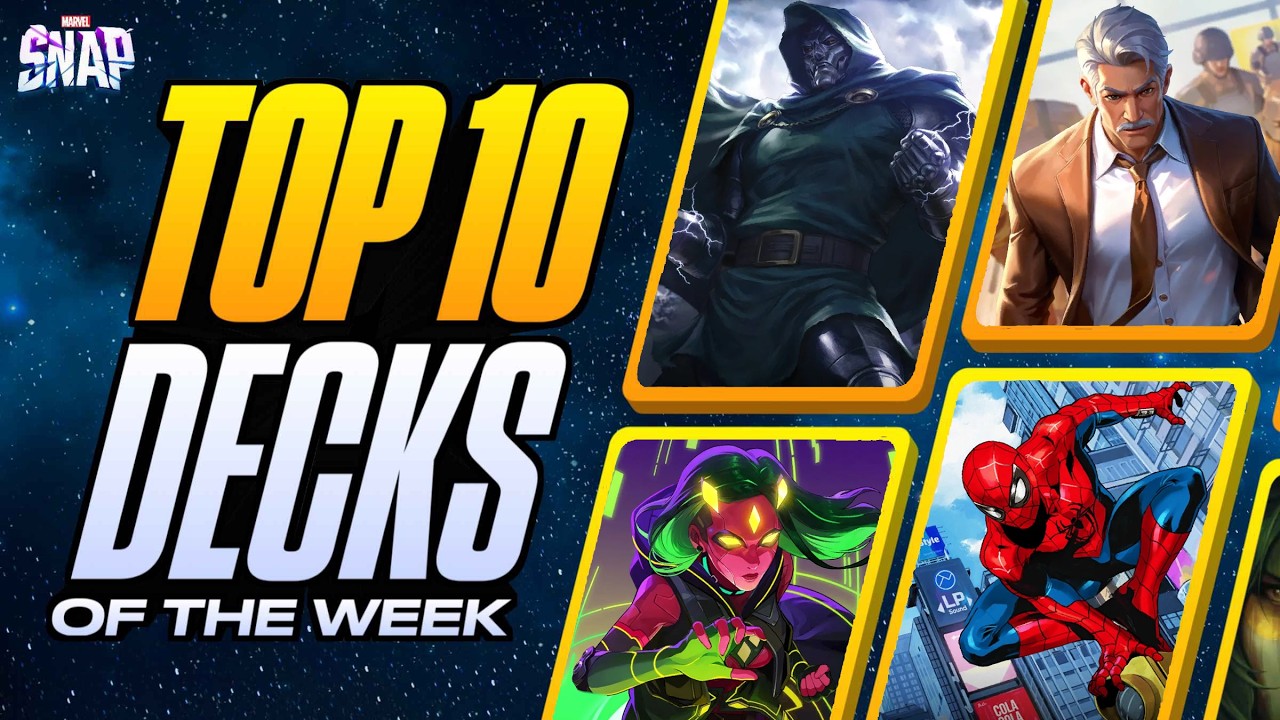 TOP 10 BEST DECKS IN MARVEL SNAP | Weekly Marvel Snap Meta Report #194