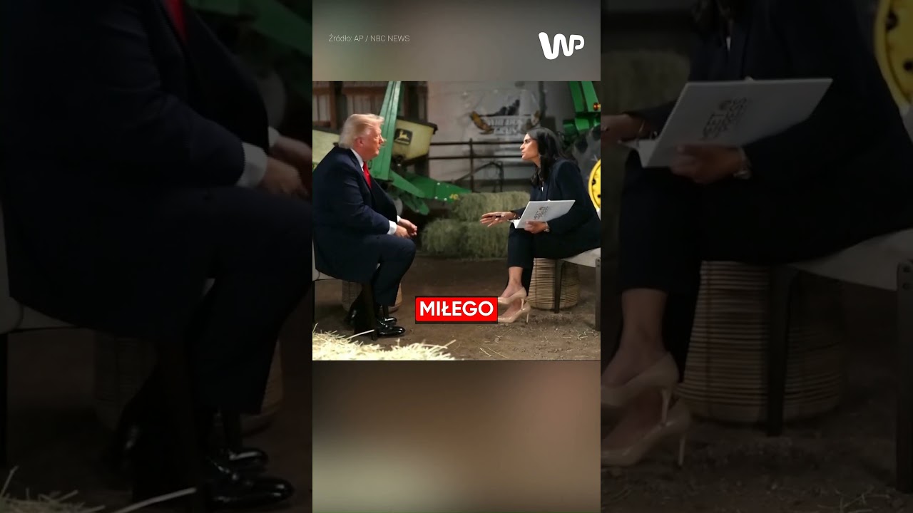 Donald Trump przerwał wywiad dla NBC News
