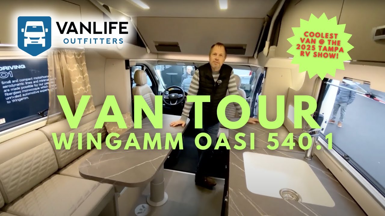 VAN TOUR: The HOTTEST Van at the 2025 Tampa RV Show...FULL WINGAMM TOUR