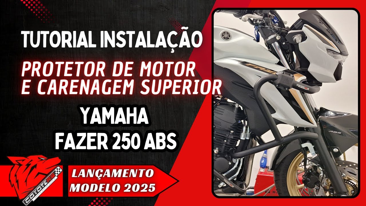 Protetor de Motor e Carenagem - Yamaha FAZER 250 ABS - PMS019