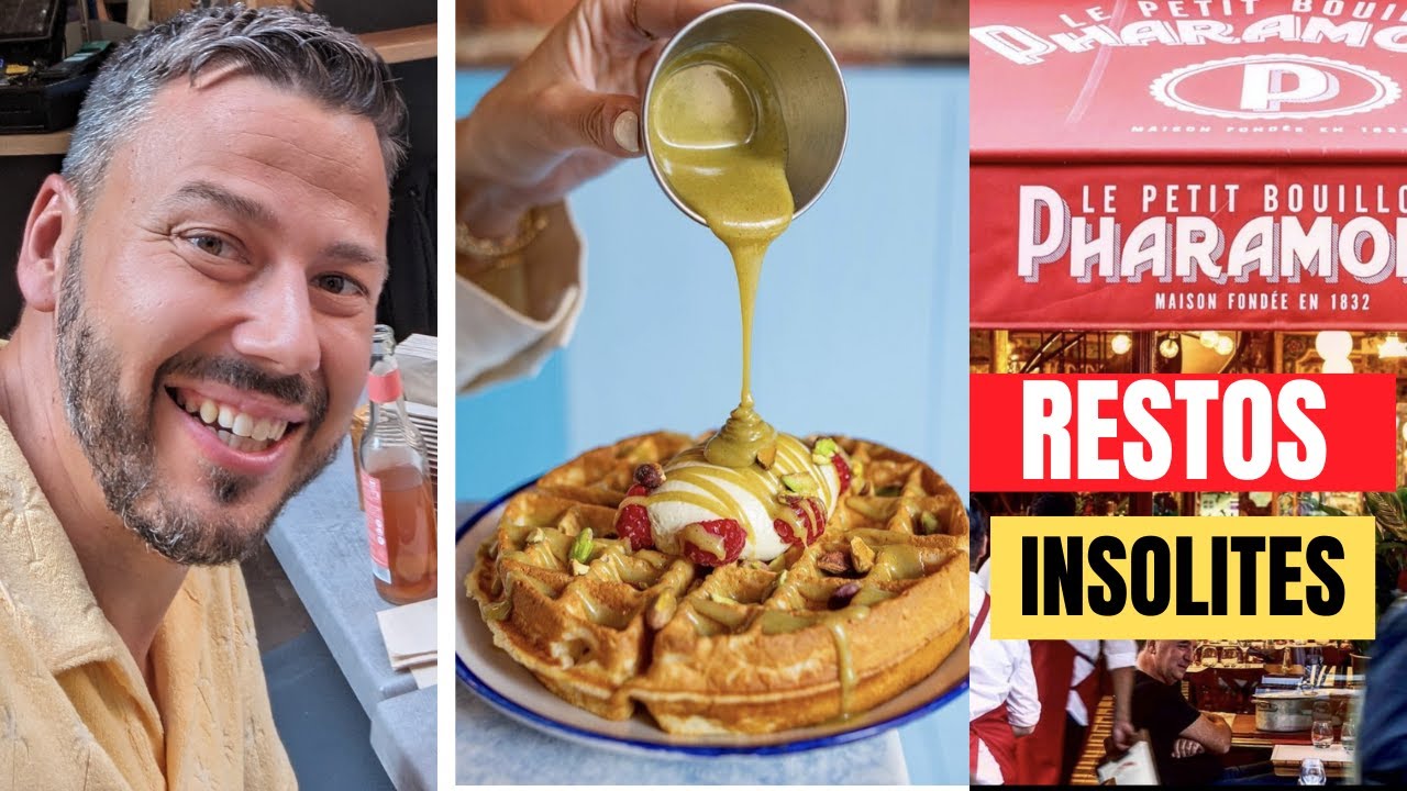 Les RESTOS les + INSOLITES de PARIS ? On en teste 3 ! VLOG 1445