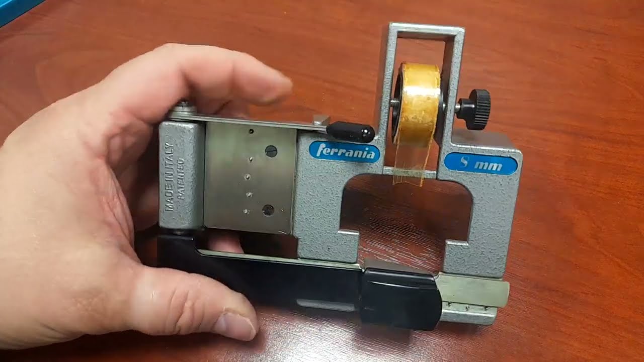 Ferrania giuntatrice per pellicola 8 mm anni 60/70