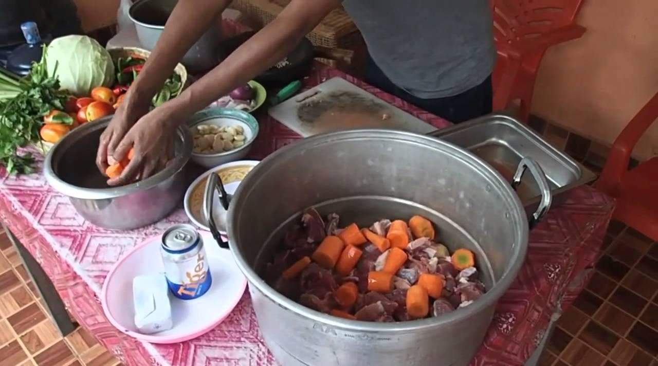 Caldeirada - delicious lamb stew from East Timor