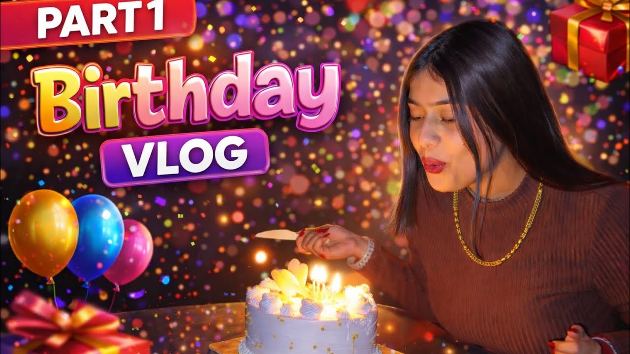 Birthday Vlog part 1 😍 ||