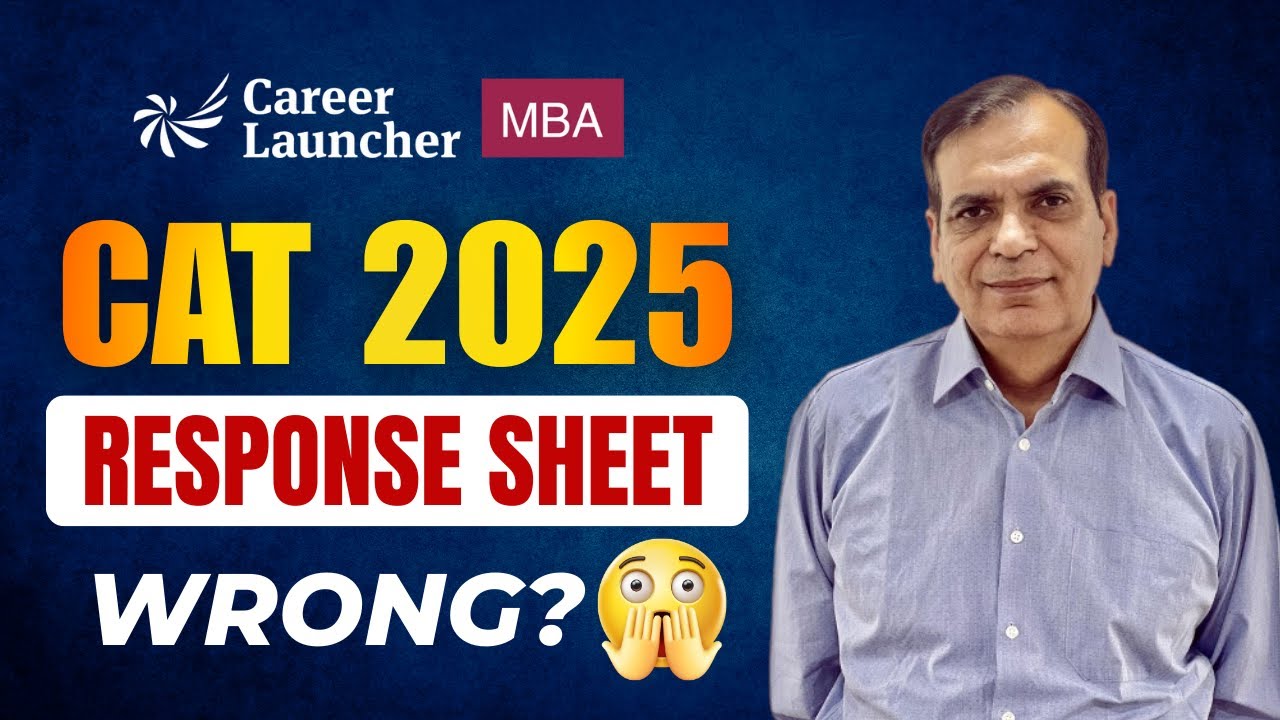 CAT 2025 Response Sheet WRONG? 🔥 Live with GP | Score vs Percentile, Errors, Cut-Offs Explained