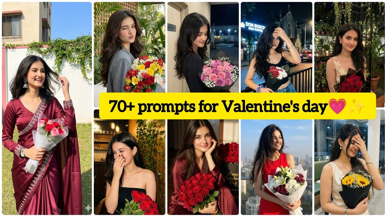70+ Aesthetic Valentine's day prompts 💟✨