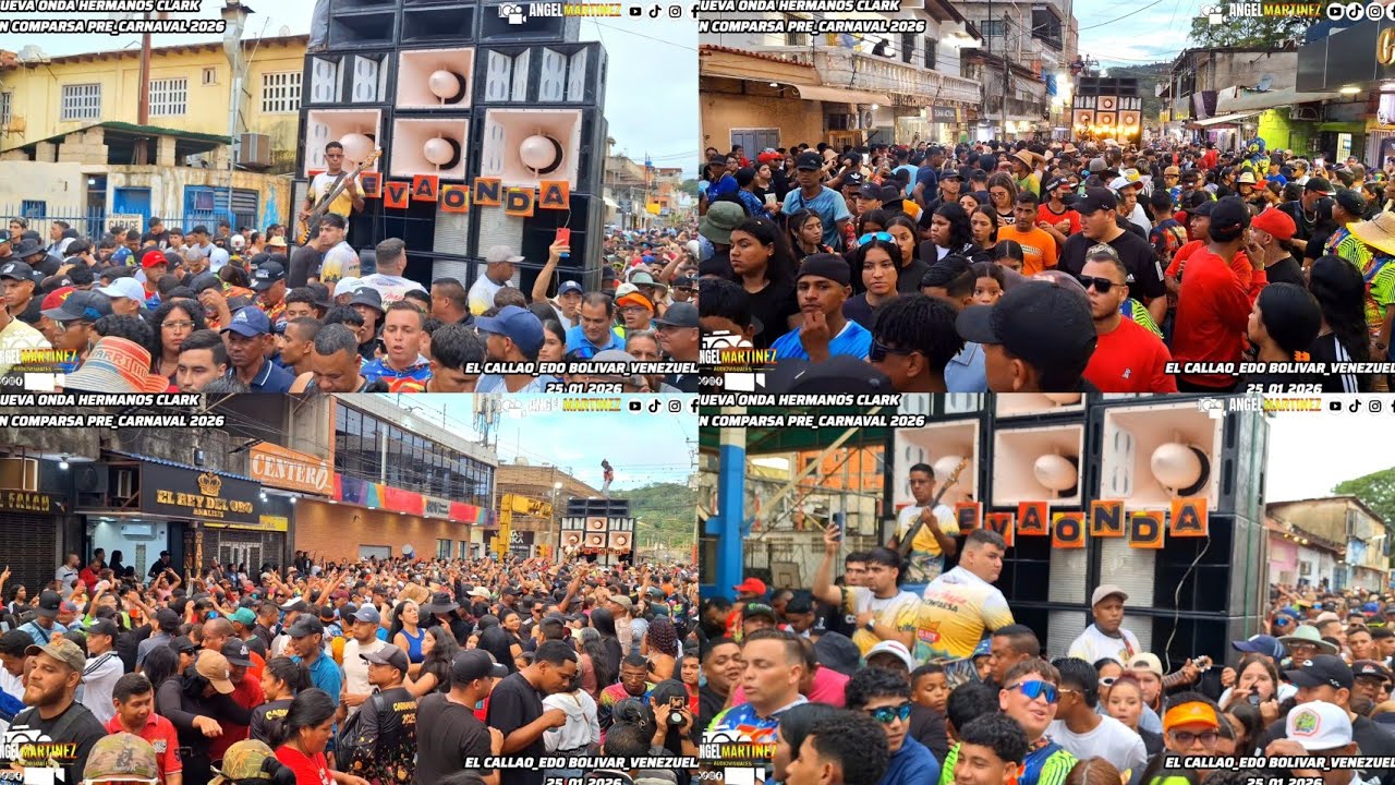 NUEVA ONDA HERMANOS CLARK EN COMPARSA PRE_CARNAVAL 25_01_2026