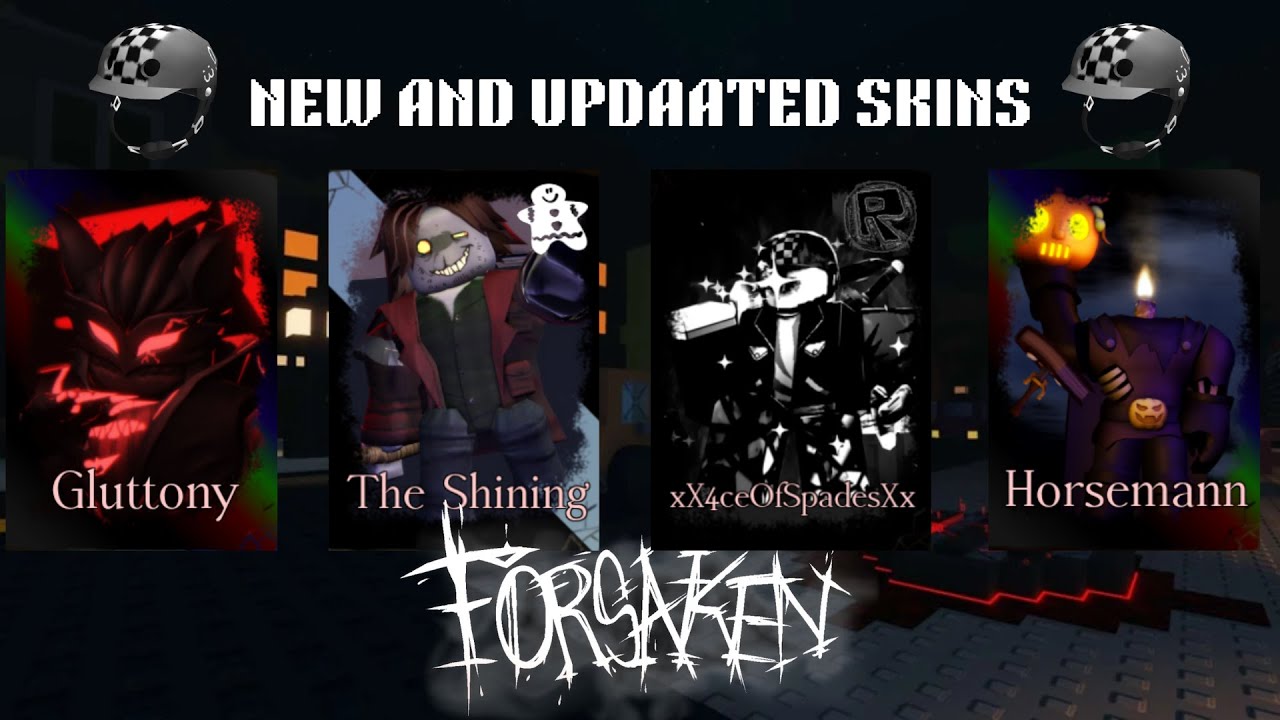 Server Wiping With EVERY NEW AND UPDATED KILLER SKIN IN THE CHRISTMAS UPDATE PT.2 (Forsaken)