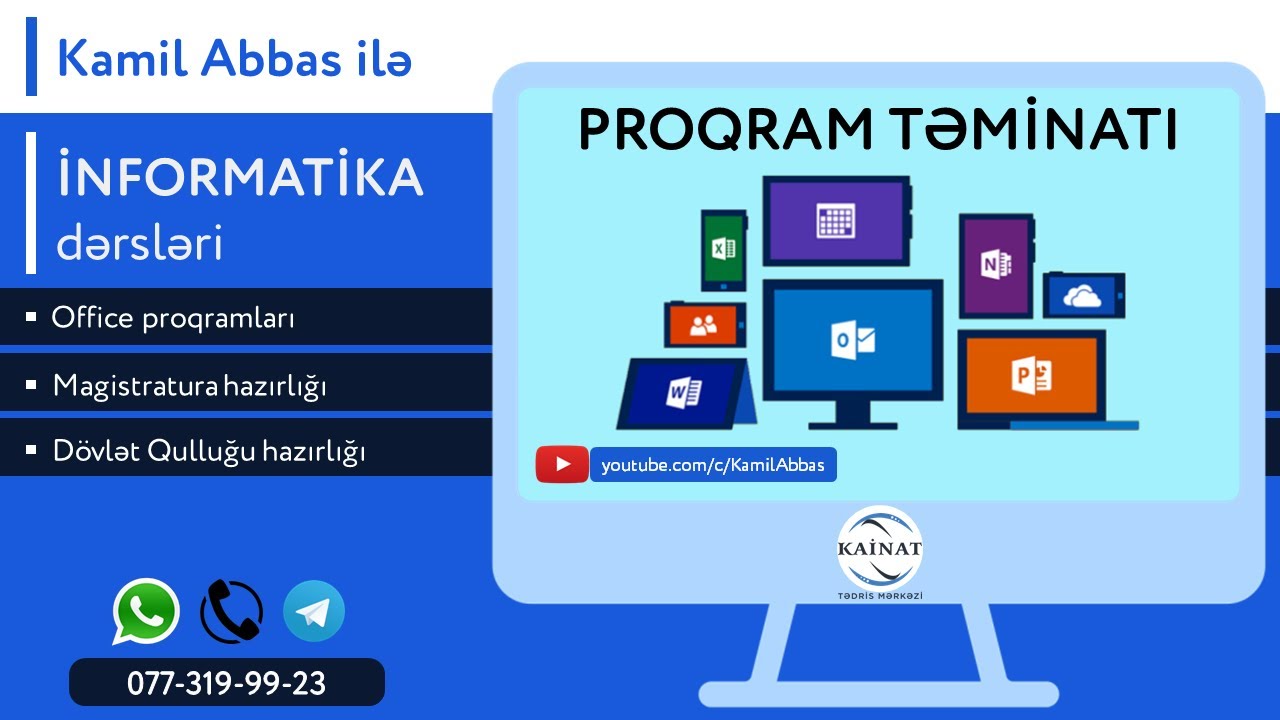 Mövzu 4. Proqram təminatı
