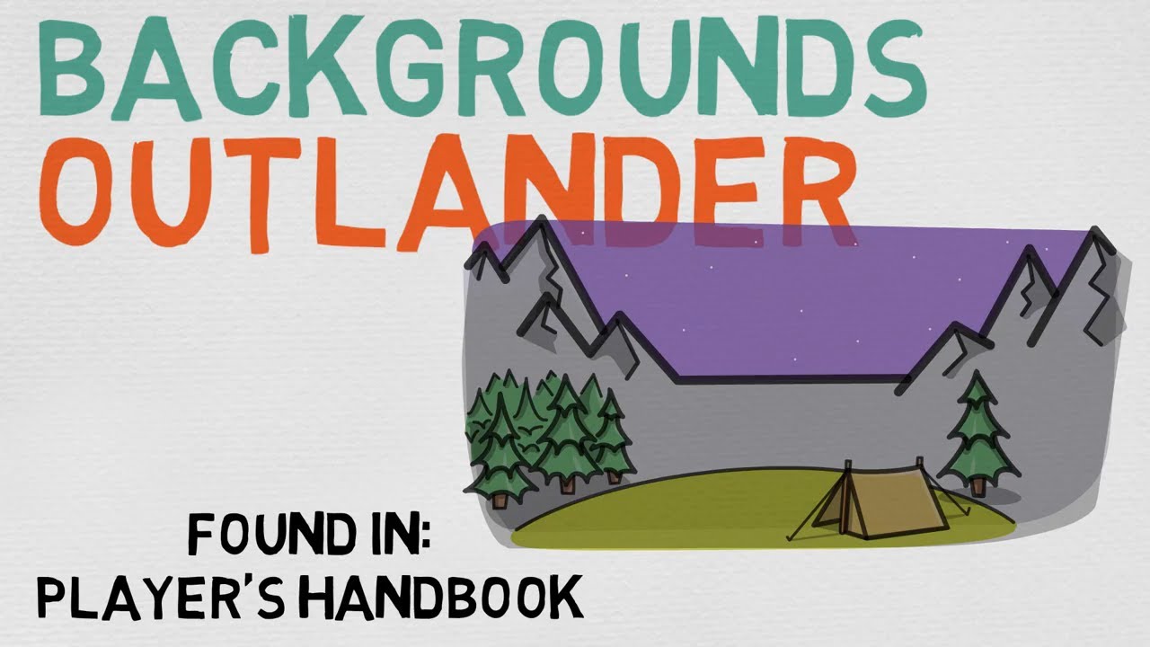 Background #38: Outlander (DnD 5E)