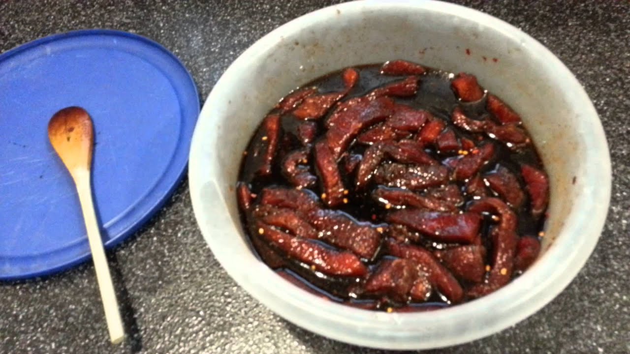 Лучший рецепт вяленого мяса