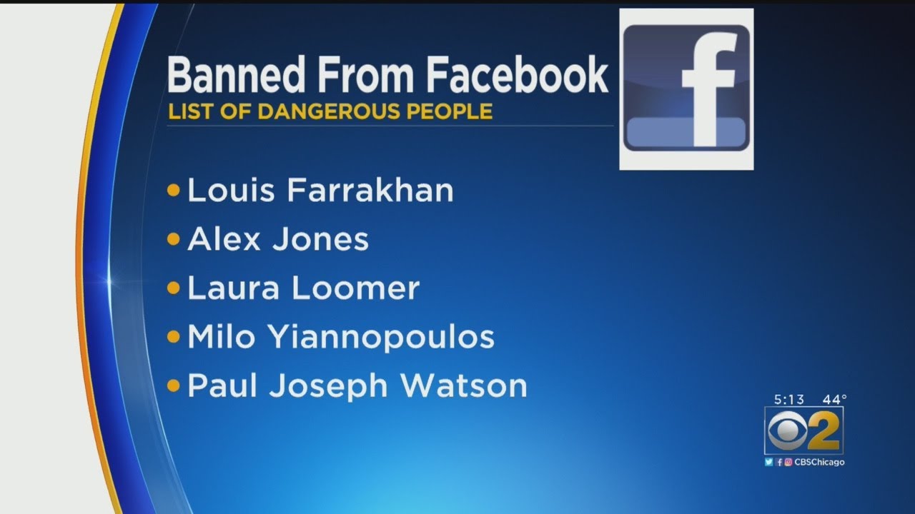 Facebook Bans Farrakhan, Others It Calls 'Dangerous'