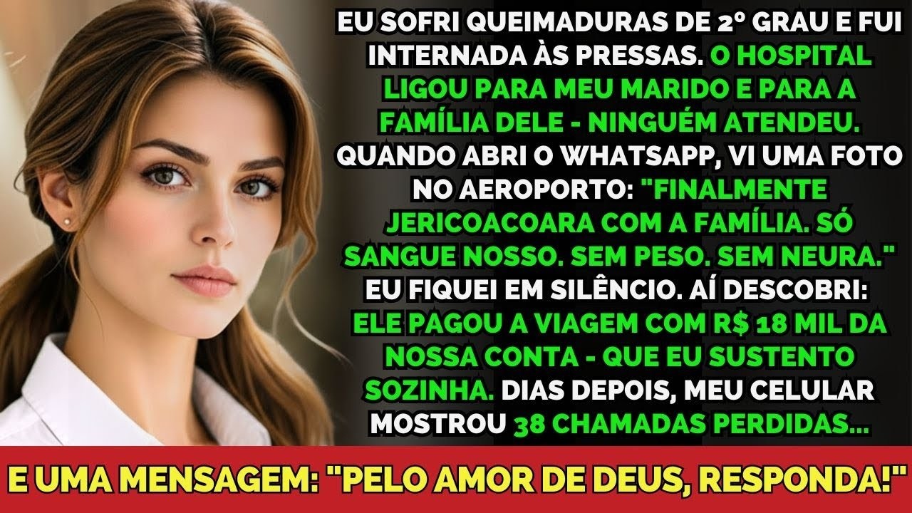 Me Queimei Gravemente    E Eles Foram Pra Jericoacoara  38 Ligações Depois  'RESPONDA AGORA!'