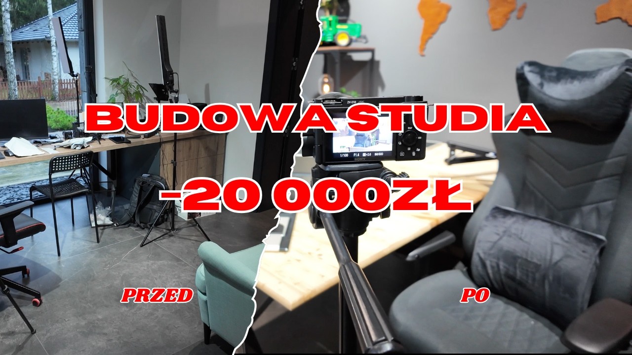 NOWE STUDIO NAGRANIOWE ZA PONAD 20 000 ZŁOTYCH