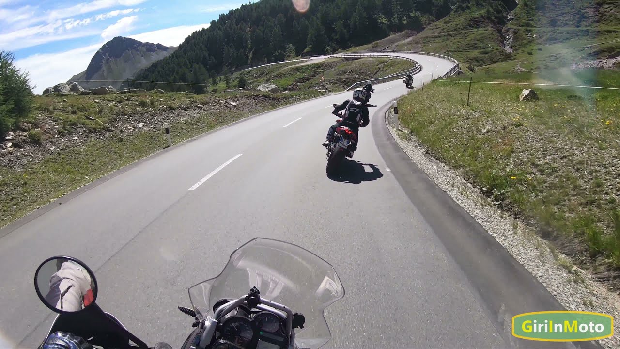 Forcola di Livigno in moto [4k ultra hd]